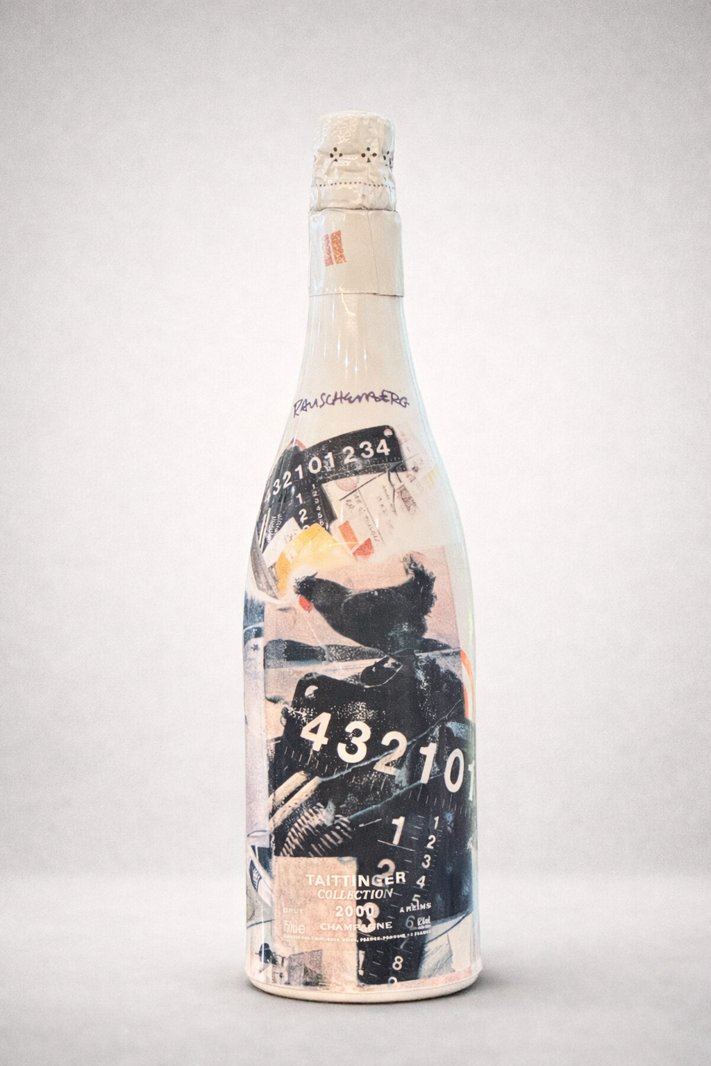 2000 Taittinger Collection "Robert Rauschenberg" Brut Champagne