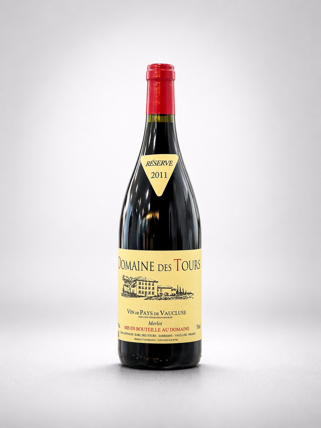 2011 Domaine des Tours "Réserve" Merlot