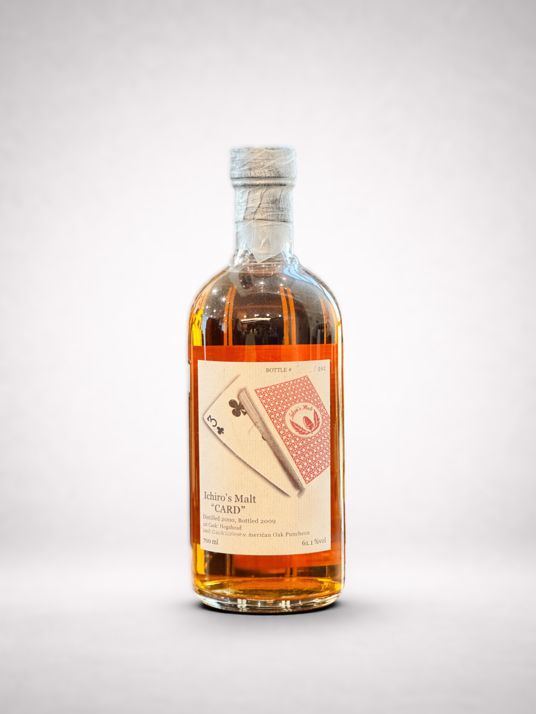 Ichiro’s Malt Hanyu "Card" Series – Three of Clubs