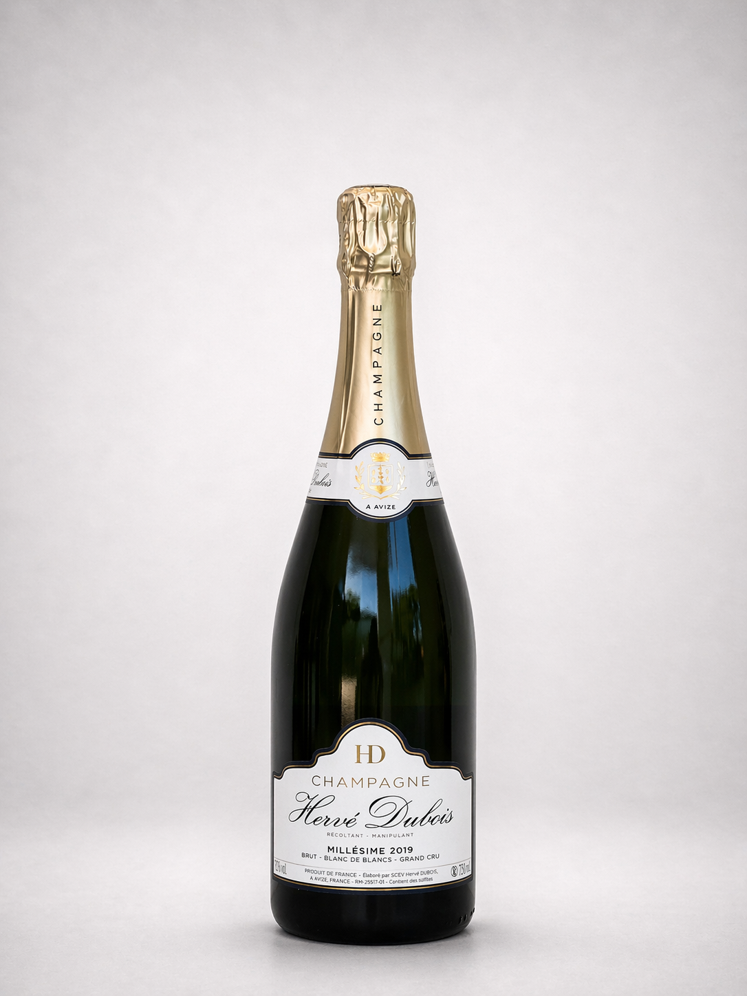 2019 Hervé Dubois Millésime Grand Cru Blanc de Blancs