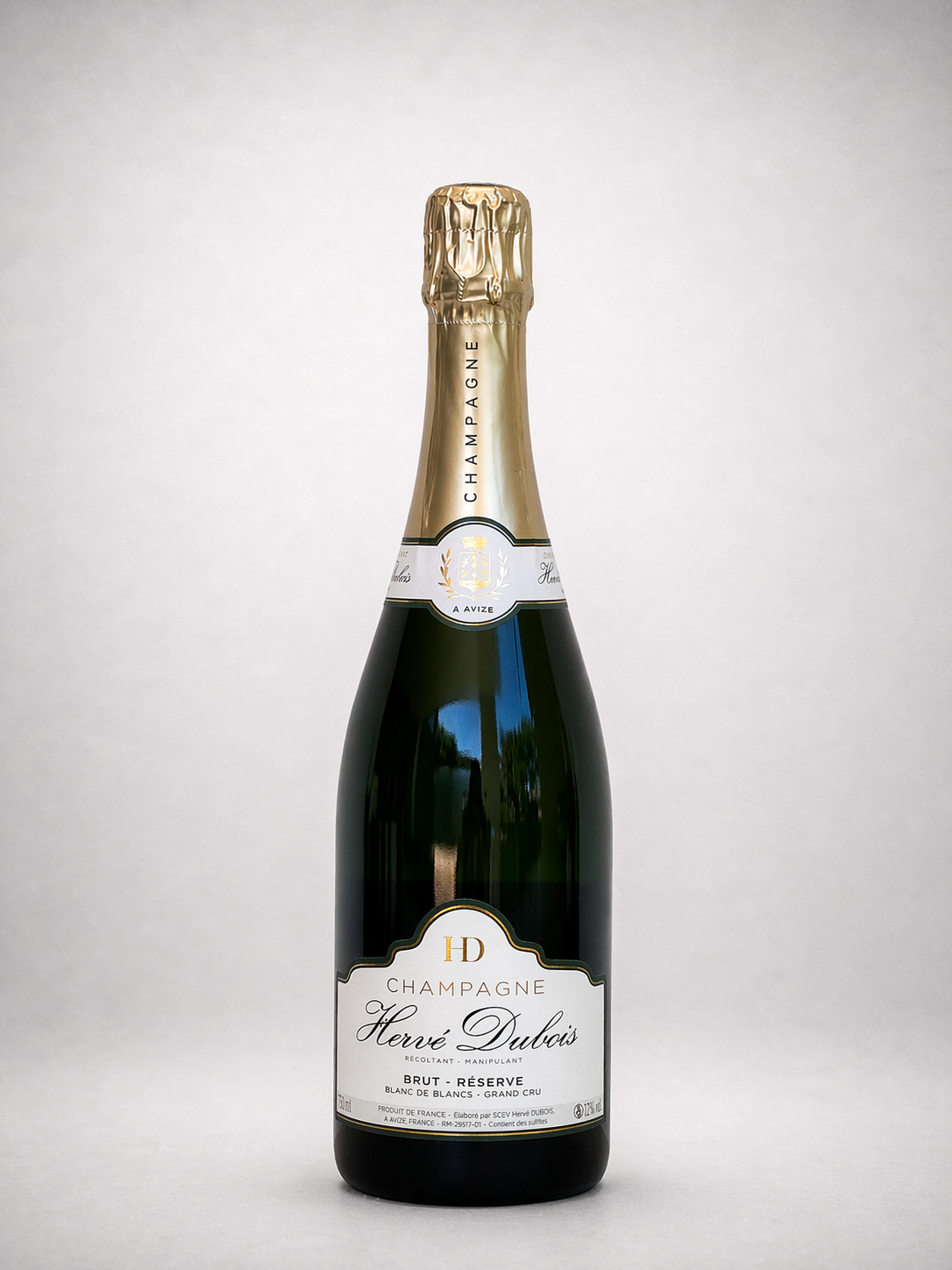 Hervé Dubois "Brut Réserve" Blanc de Blancs Grand Cru