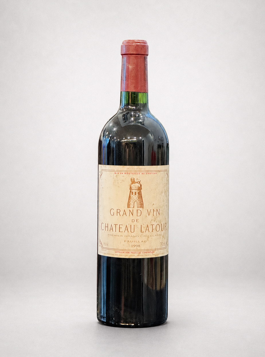 1998 Château Latour 'Grand Vin' (Soiled label）