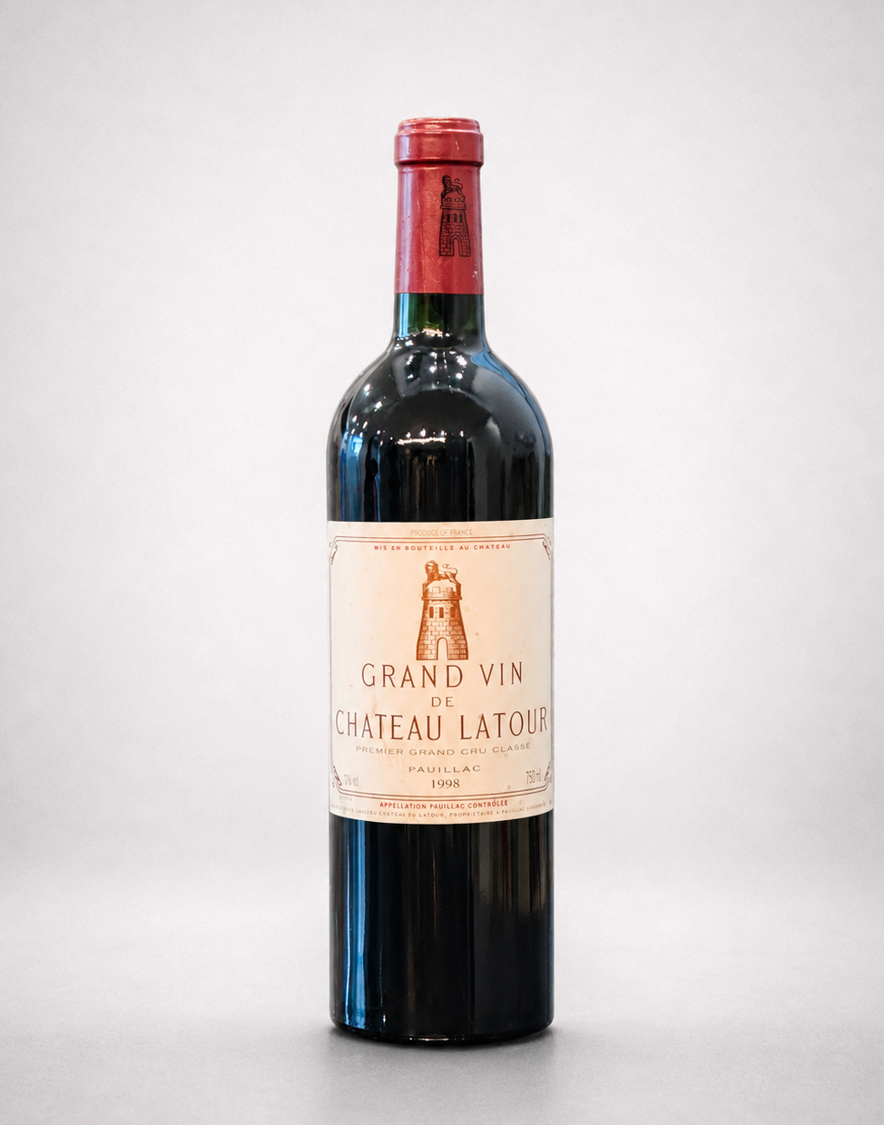1998 Château Latour 'Grand Vin' 1998