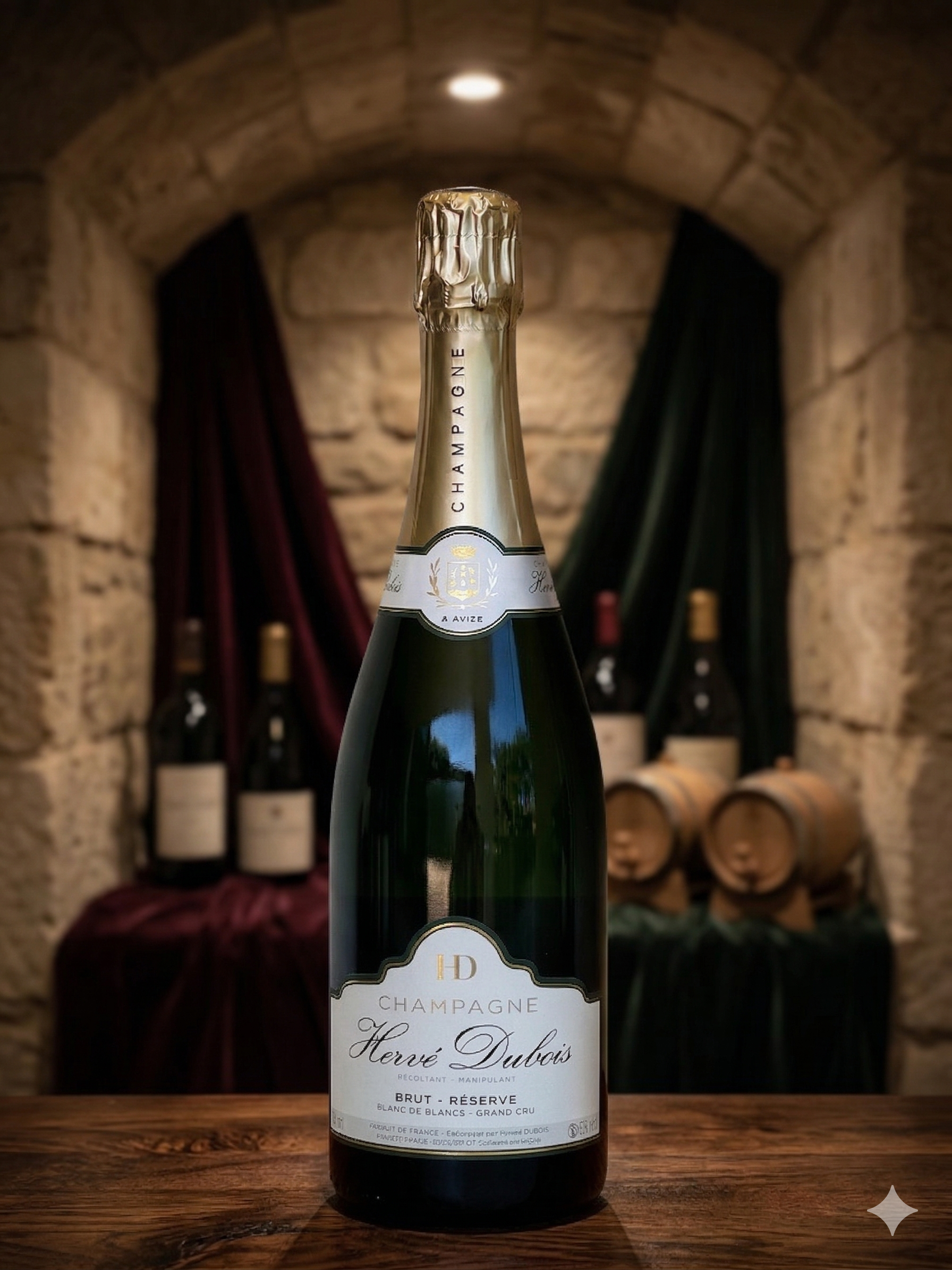 Hervé Dubois "Brut Réserve" Blanc de Blancs Grand Cru