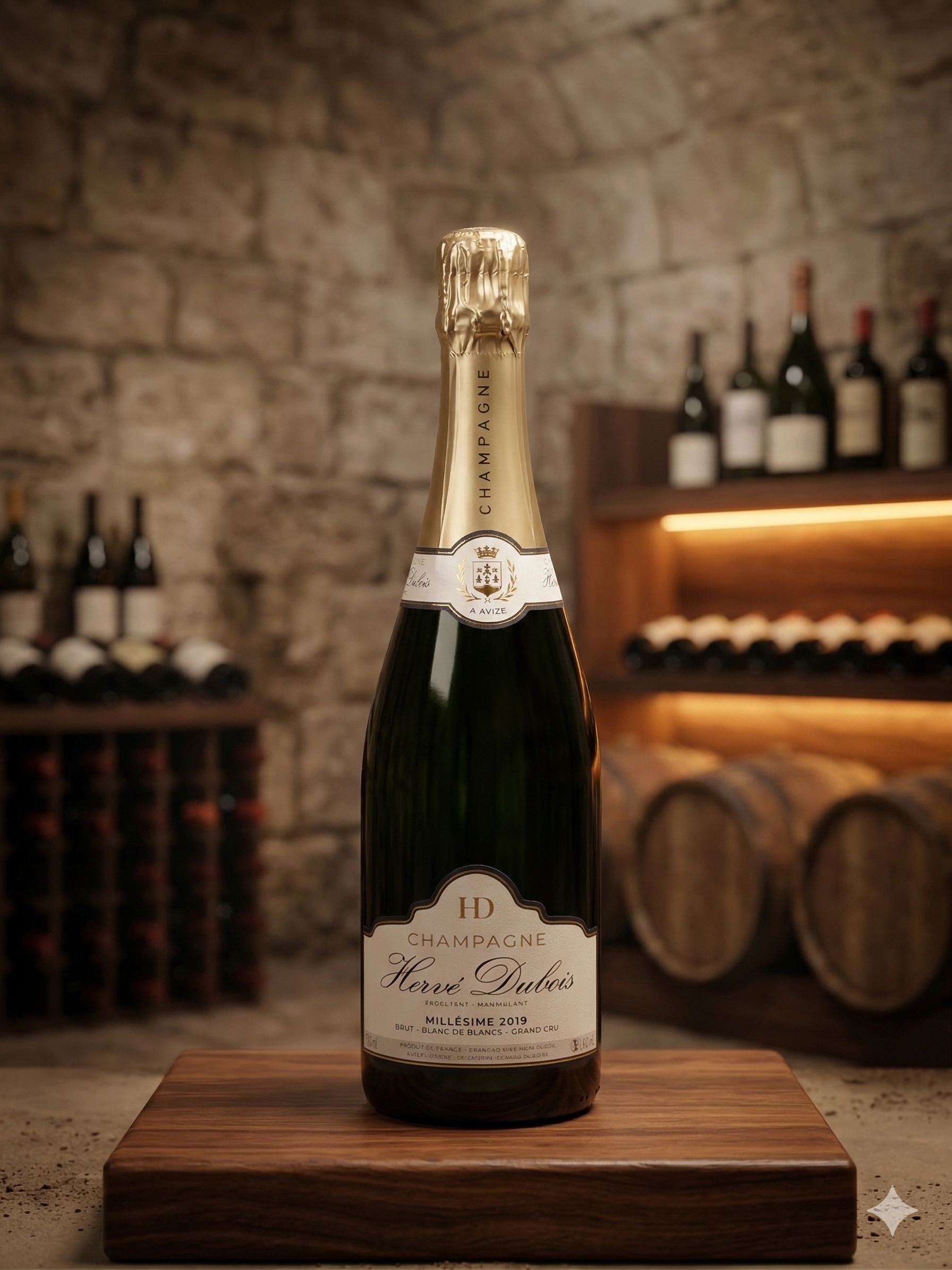 2019 Hervé Dubois Millésime Grand Cru Blanc de Blancs