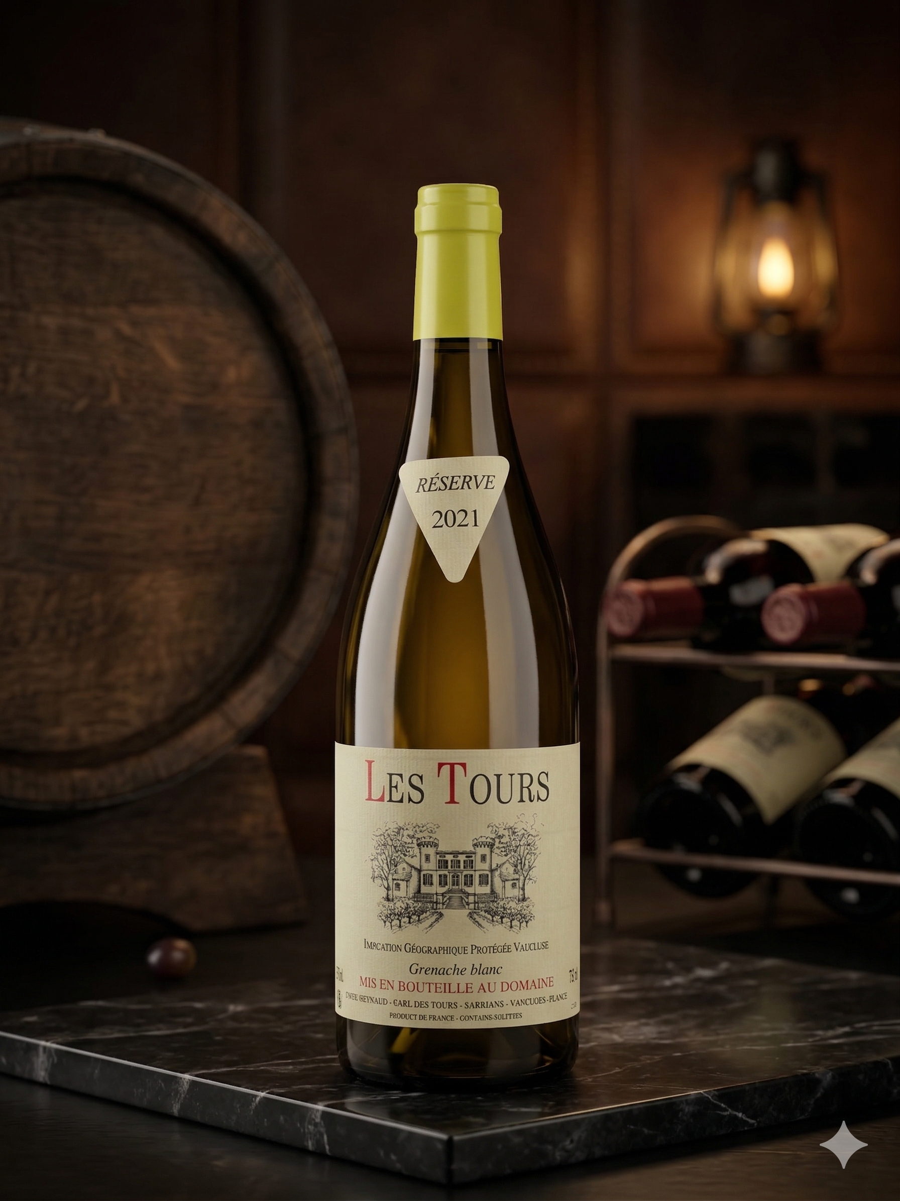 2021 Château des Tours Les Tours Grenache Blanc Réserve